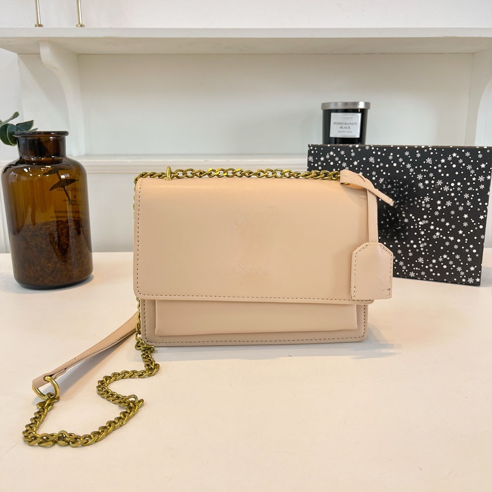 #248 Women's New Temperament Joker Metal Chain Shoulder Bag Messenger Bag