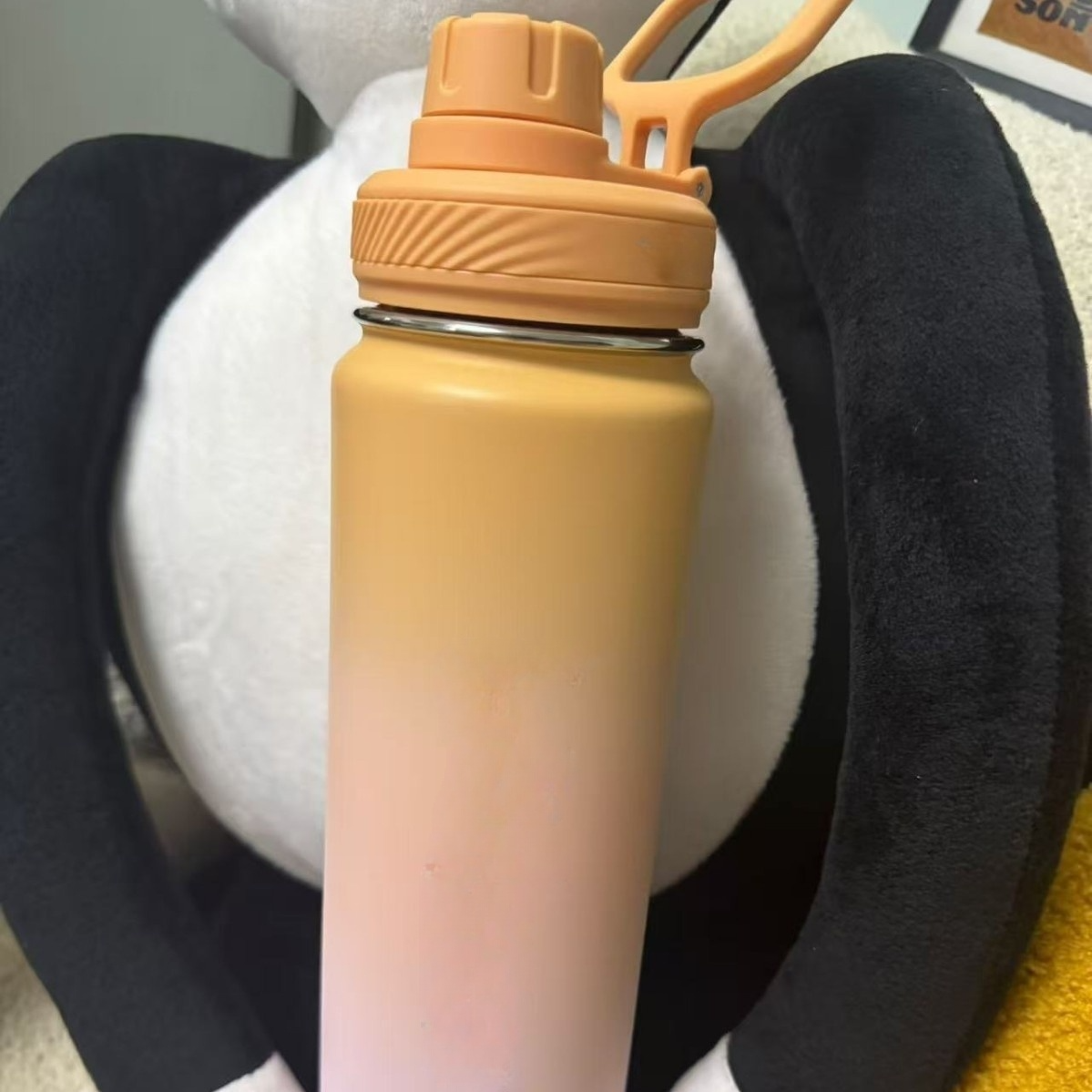 New mug 710ml capacity sports water bottle outdoor travel yoga pot cup