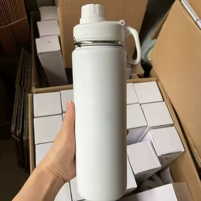New mug 710ml capacity sports water bottle outdoor travel yoga pot cup
