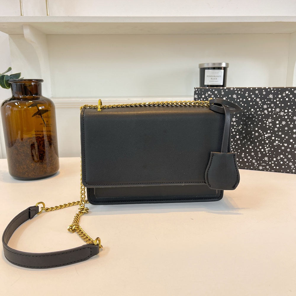 #248 Women's New Temperament Joker Metal Chain Shoulder Bag Messenger Bag